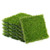 GROWNEER 1.57" H Interlocking Artificial Grass Tiles, 12" x 12" 6 Pcs Fake Grass Deck Turf Tiles with Upgrade Interlocking System Self-draining Grass Tiles for Pet Indoor/Outdoor, Backyard, Patio