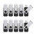 TOPESEL 10 Pack 64GB USB 3.0 Flash Drives Memory Stick USB3.0 Thumb Drives 64GB 10PCS, Black