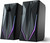 Zuo Xi Desktop Speakers, 2.0 Channel PC Computer HiFi Stereo Gaming Speaker with Colorful LED Light Modes, Enhanced Bass and Easy-Access Volume Control, USB Powered with 3.5mm AUX-in.