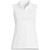 Lands' End Womens Sleeveless Supima Polo White Plus 3X