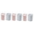 Alipis 6 pcs Garbage can Small Trash can countertop Waste Basket Vanity Trash can Compact Waste Basket Trash can bin car Trash can Office can Trash can Clamshell Trash Cover Plastic Round