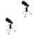 Vaguelly 2pcs USB Microphone Table Top Tripod Phone Microphone Wireless Microphones Podcast Mic Lavalier Microphone Condenser Mic Conference Call Microphone Conference Microphone Metal Mini