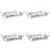 4 Packs of Elegant Aluminum Ornate Wire Silver Roaster Pan Holder