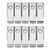 Fast High Performance Classic Swivel 512MB 20-Pack USB 2.0 Flash Drive - Thumb Drive Fastest Memory Stick (Silver)