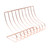 Cabilock 2pcs S Book Stand Bookends Holder Book Holder Decorative Bookend Bookshelf for Desk Bookshelf Bookend Portable Desktop Bookend Rustic Bookends Iron Office Letter Desk Book