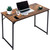 Computer Desk 47 Inch, Home Office Desk Writing Study Table Modern Simple Style PC Desk with Black Metal Frame,Vintage