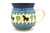 Polish Pottery Mug - 15 oz. Bubble - Mackintosh