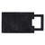 Santa Barbara Design Studio TableSugar Marble Serving Board, 18 x 9-Inch, Black