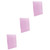 STOBOK 9 Pcs Binder Clips Document File Folder Spring Binder Loose-Leaf Binder Student Accessories Punched Hole Binder Multifunction Case Folder A4