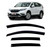 BGGTYRSD Side Window Visor Sun Deflector Rain Guard Vent Shade Fits Honda CRV 2012 2013 2014 2015 2016
