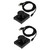HOMSFOU 2pcs Inline Volume Control USB Volume Control Volume Control Knobs Volume Knob Multimedia Control Mini Button Iron