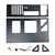 Asukohu Chassis case Mining Frame Open Chassis Frame Thickened Motherboard Bracket Fixing Frame Mining Rig Case Frame Computer Cases