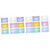 Operitacx 90 Pcs Transparent File Bag File Folders Plastic Envelopes with Snap Closure Document Bag Clear File Folder Folders for Documents Document Organizer Pp Storage Bag Button White A4