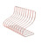 Bookends Decorative Book Support Decorative Book Organizer Magazine Holder, Desktop File Sorter Organizer Bookshelf Bookends Book Ends for Heavy Books Book Stoppers