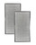 2-PACK Air Filter Factory 11-1/2 X 20 X 3/8 Range Hood Aluminum Grease Filters