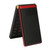 DAUZ Flip Phone, 3in Screen 2 Standby Loud Speaker Big Button Flip Phone for Elderly for Home (Red)