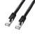 Sanwa Supply KB-T6POE-05BK PoE CAT6 LAN Cable, 16.4 ft (5 m), Black