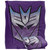Transformers Decepticon Shine Silky Touch Super Soft Throw Blanket 50" x 60"