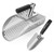 Yaheeda Sand Scoop with Shovel for Metal Detecting, Metal Detector at Beach,Heavy Duty Stainless Steel Metal Detecting Tool,Treasure Finds Scoop, Digging Shovel Fast Sifting Shovel