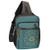 Vanlison Sling Bag Laptop Backpack Cross Body Messenger Bag Shoulder Backpack Travel Large Dark Green Vanlison Sling Bag Laptop Backpack Cross Body Messenger Bag Shoulder Backpack Travel Large Dark Green