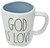 Rae Dunn GOD IS LOVE Mug - Ceramic - 3.5in D x 5in H - 16 oz