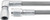 Allstar Performance ALL46302-6 (6") Straight Braided Brake Line
