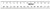 Starrett ASE-60 Anodized Aluminum Straight Edge Rule, 60" Length, 2" Width