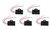 5 Pack DC 8-50V Photoelectric Switch,12V/24V/36V/48V Direct Current Photocell Switch,Dusk to Dawn Photocell Light Switch,Auto ON Off Light Sensor Control Switch,Perfect for Lighting System