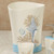 Touch of Class Beach Walk Wastebasket Light Cream