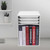 Bazargame Desk File Organizer,File Folder Organizer Storage Rack,Vertical File Organizer,11 Sorter Desktop Letter Office Home?White?