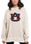Chicka-d NCAA Auburn Tigers Womens Campus Crew Pullover, Oatmeal, Medium (449_NC_PL)