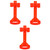 Housoutil 3pcs Fire Extinguisher Hanger Fire Extinguisher Brackets Fire Extinguisher Stand Extinguisher Hanging Rack Plastic Stand Fire Extinguisher Mount Bracket Wall-Mounted