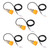 Proximity Switch, 5Pcs Proximity Sensor Detection Switch 20mm Detection PNP Proximity Sensor IP65 Waterproof Proximity Switch Detector, Inductive