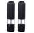 TiStm Pepper Mill Pepper Grinder Salt Mill Electric Spice Mill,Salt and Pepper Mill Set of 2,with Light Adjustable Fineness Salt and Pepper Salt and Pepper Grinder Bottle