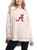 Chicka-d NCAA Alabama Crimson Tide Womens Pullover Sweatshirt, Oatmeal, Large, 480_NC_PL