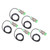 Proximity Sensor, 5Pcs Proximity Sensor Detection Switch 15mm Detection IP65 Protection PNP Proximity Sensor Proximity Switch Detector, Infrared