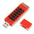 Heayzoki Encrypted USB Flash Drive, Digital Secure Flash Drive, Prevent Data Leakage Fast Reading U Disk with Auto Lock for Individual Protection (64GB)