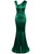 MUXXN Women's Vintage Cocktail Sleeveless Wedding Guest V Neck Solid Party Evening Long Maxi Dresses Green L MUXXN Women's Vintage Cocktail Sleeveless Wedding Guest V Neck Solid Party Evening Long Maxi Dresses Green L