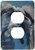 3dRose LLC lsp_8608_6 Dolphin Play, 2 Plug Outlet Cover