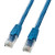 SANWA Supply KB-T6L-05BLC Category 6 UTP Cross Cable, Blue, 16.4 ft (5 m)