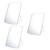 Beavorty 3 Pcs Folding Vanity Mirror Round Dinner Table Tabletop Mirror Dresser Mirror Table Makeup Mirror Makeup Mirror Folding Travel Handheld Mirror Plastic Makeup Mirror Make-up Mirrors