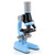 Microscope Adapter 100X-1200X Children's Biological Microscope Student Experimental Microscope Kit LED Microscope Accessories (Color : Blue)