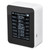 Indoor Air Quality Monitor, 8 in 1 Real Time Indoor Air Quality CO2 Meters Tester Detector for TVOC HCHO PM2.5 PM1.0 PM10(White)