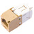 Panduit Mini-Com TX6 Plus UTP Jack Module - 1 x RJ-45 Female - Gold