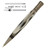 Penn State Industries PKEXECPENG Executive Twist Ballpoint Pen Kit Woodturning Project (5, Gun Metal)
