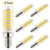 E12 LED Bulb Dimmable Candelabra Light Bulbs 7W Equivalent to 60W Ceiling Fan Bulbs Daylight White 6000K LED Chandelier Light Bulb 120V E12 Base LED Candle Bulb (6 Pack)
