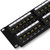 Rapink Patch Panel 48 Port Cat6 10G Support, Network Patch Panel UTP 19-Inch, Wallmount or Rackmount 1U Ethernet Patch Panel Punch Down Block for Cat6, Cat5e, Cat5 Cabling