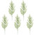 Libcflcc Faux Pine Leaves Christmas Artificial Pine Branches Realistic Easy Maintenance DIY Wreath Greenery Pine Stems Picks Fake Pine Leaves Greenery Pine Stems Picks