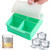 Silicone Ice Molds 2 Inch, Large Ice Cube Trays, Big Ice Cube Molds with Removable Lids,BPA-Free & Easy Release and Stackable Flexible Ice Cube Tray for Whiskey,Cocktail