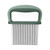 Crinkle Cutter for Veggies - Crinkle Potato Cutter, Stainless Steel Blade Crinkle Cut Knife, Kitchen Wavy Vegetable Cutter for Carrot, Cheese, Potatoes(Green)